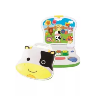 Mój pierwszy laptop Krówka