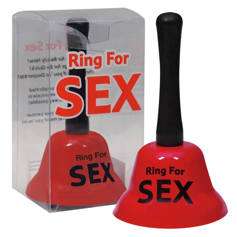 Czerwony dzwonek Ring For Sex 