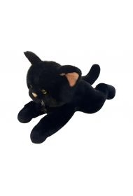 Kot leżący 45cm czarny