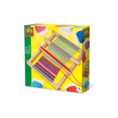 Drewniane krosno tkackie