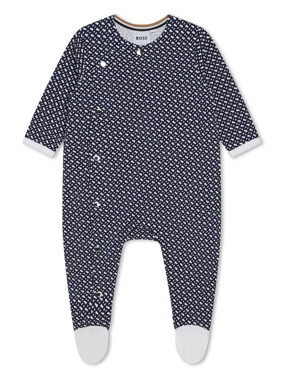 BOSS Śpiochy J98405 Granatowy Regular Fit