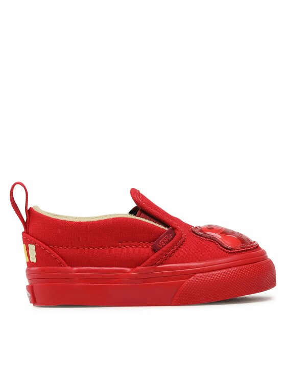 Vans Tenisówki Slip-On V Haribo VN0009R8RED1 Czerwony