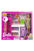 Barbie Spiżarnia Zestaw + lalka HJV38