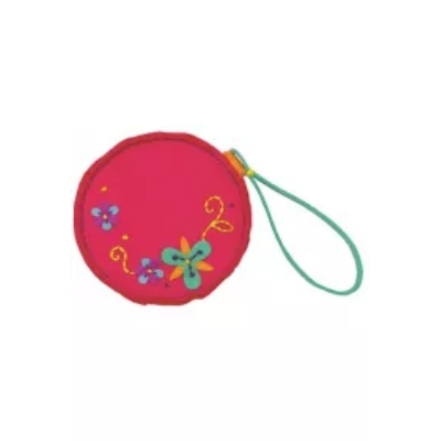 Portfelik okrągły fuksja. STNUX