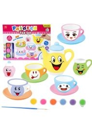 Zestaw do herbaty do malowania filiżanek 3D