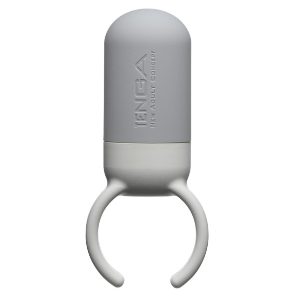 Tenga - Wibrujący Pierścień Erekcyjny Na Penisa SVR Smart Szary