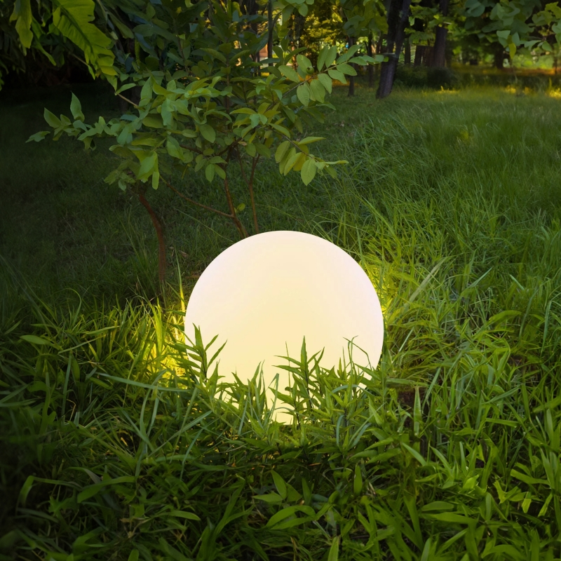 Lampa solarna KULA RGB+3000K + PILOT 20cm 325365