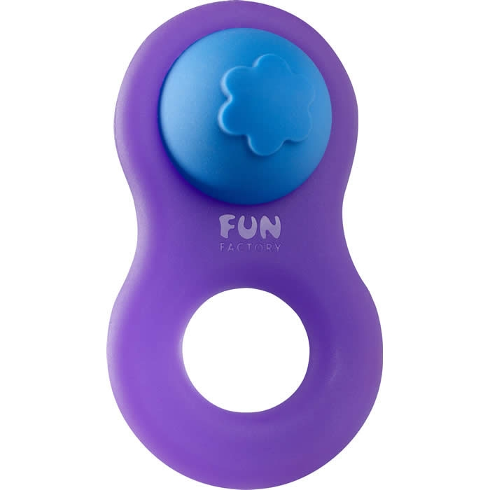 SexShop - Pierścień ósemka - 8ight FUN FACTORY, fioletowo-turkusowy - online