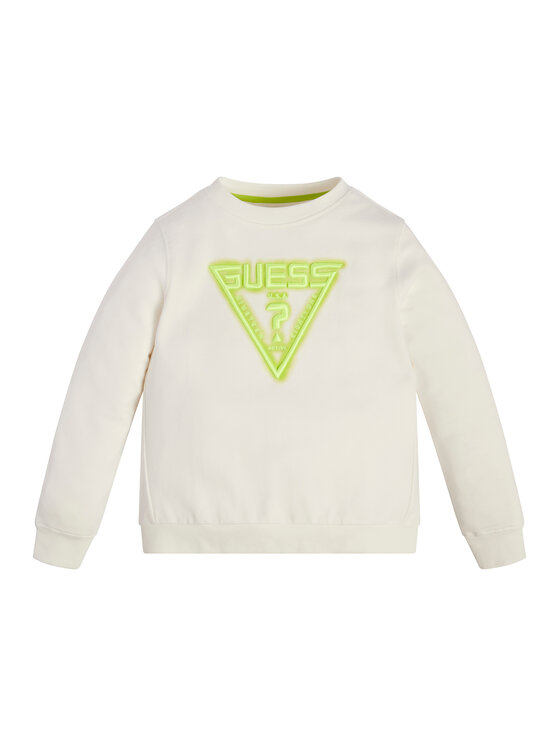 Guess Bluzka L3GQ21 FL04D Biały Regular Fit