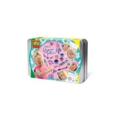 Kreatywny zestaw modnych tatuaży 3w1