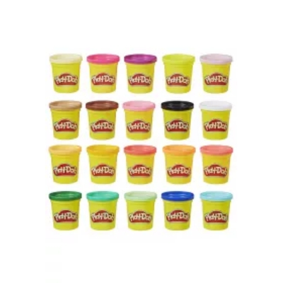 Play-Doh Ciastolina tuby 20-pak supercolor