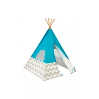 PROMO KidKraft Namiot Tipi niebieski 000972 122 x 122 x 163 (cm)