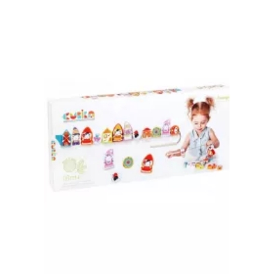  Klocki do nawlekania Krasnoludki