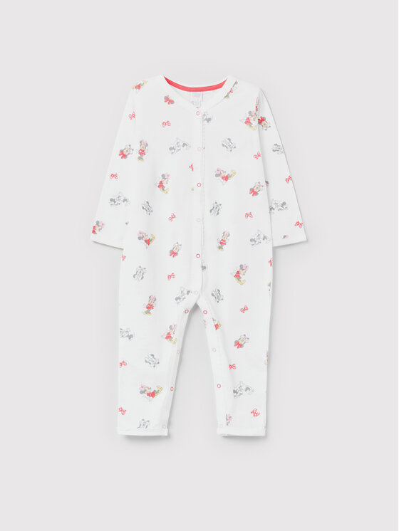 OVS Śpiochy DISNEY 1435855 Biały Regular Fit