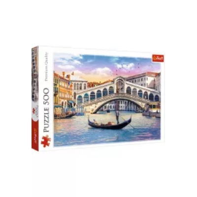 Puzzle 500 el. Most Rialto Wenecja