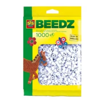 Koraliki do prasowanek białe