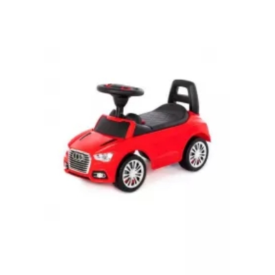 Polesie 84545 Samochód-jeździk SuperCar Nr2 z sygnałem dźwiękowym (czerwony)