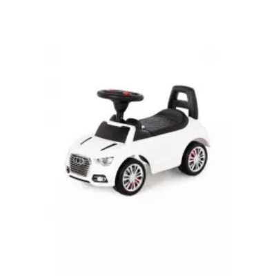 Polesie 84552 Samochód-jeździk SuperCar Nr2 z sygnałem dźwiękowym (biały)