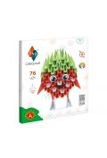 Origami 3D Truskawka