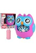 Maszynka do baniek nydlanych sowa różowa