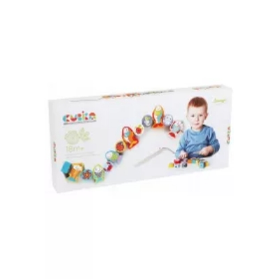  Klocki do nawlekania Rybki