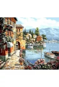 Malowanie po numerach. Miasto