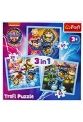 Puzzle 3w1 Moc Mighty Pups TREFL