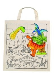 Torba do kolorowania - dinozaury