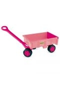 Wózek przyczepa różowy