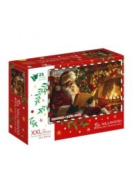 Puzzle drewniane 500 Christmas Święty Mikołaj
