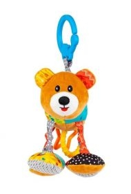 Zawieszka Kolorowy Miś Jacuś z wibracją
